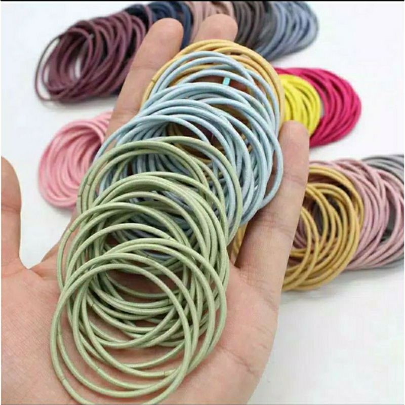 IKAT RAMBUT ELASTIS - SATUAN WARNA RANDOM