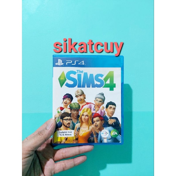 BD GAME KASET CD PS4 SEKEN SECOND BEKAS THE SIMS 4