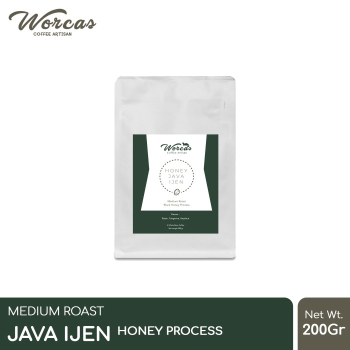 

vf2011vf Kopi Arabica Java Ijen "Honey" 200 Gram Medium Roast (Biji/Bubuk) - Kopi Biji Ds20X11