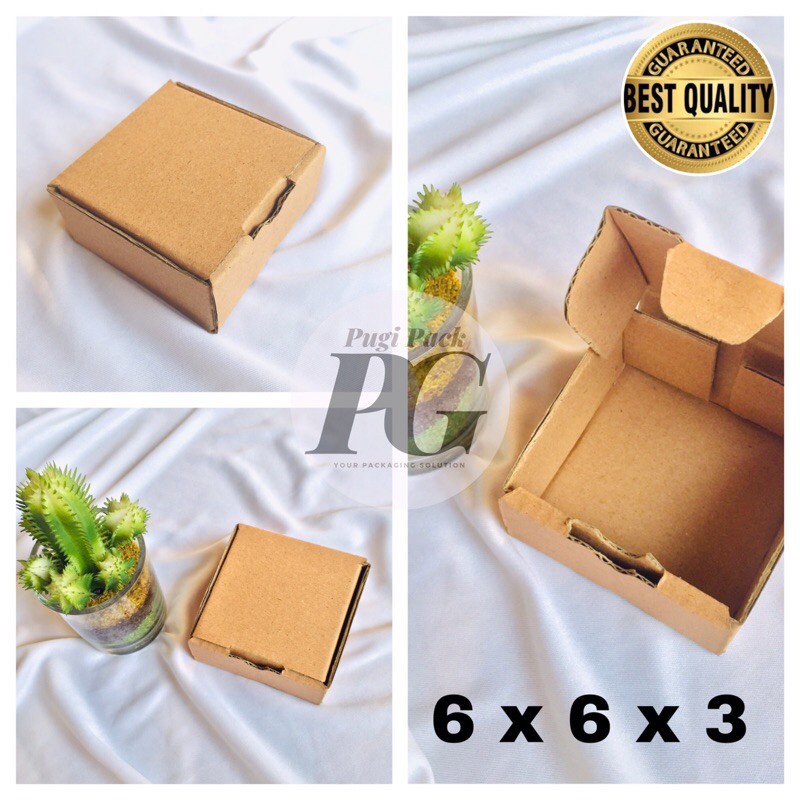 

KARDUS BOX POLOS MODEL PIZZA 6x6x3 MIN ORDER 10 PCS