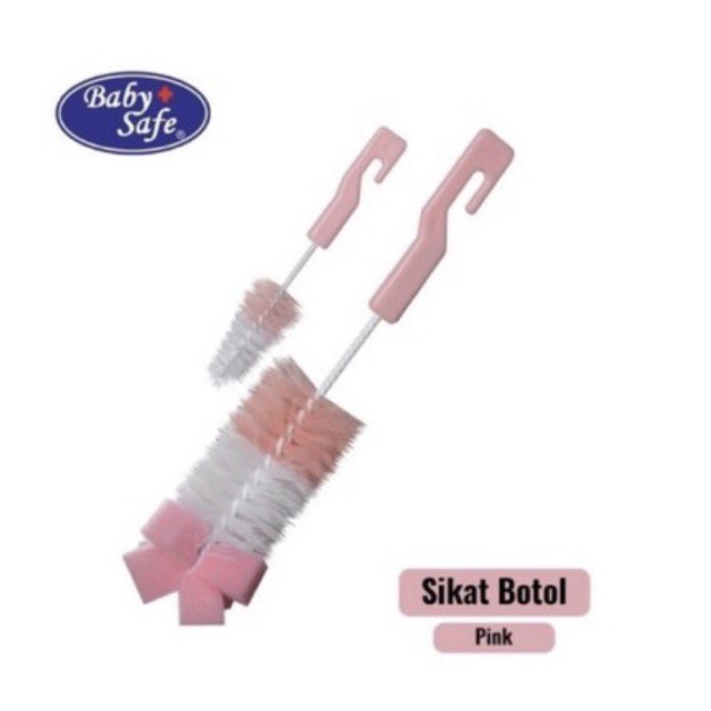 Baby Safe Bottle Brush BD037 - Sikat Botol dan Dot bayi