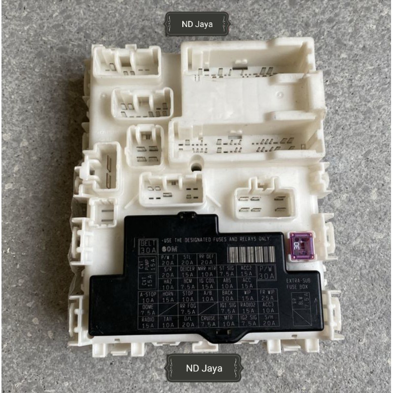Fuse Box/Box Sekring Suzuki Ertiga Orisinil