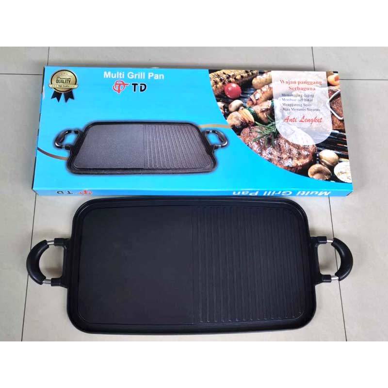 MULTI GRILL PAN TWINDOG / GRILLER PANGGANGAN PEMANGGANG BBQ