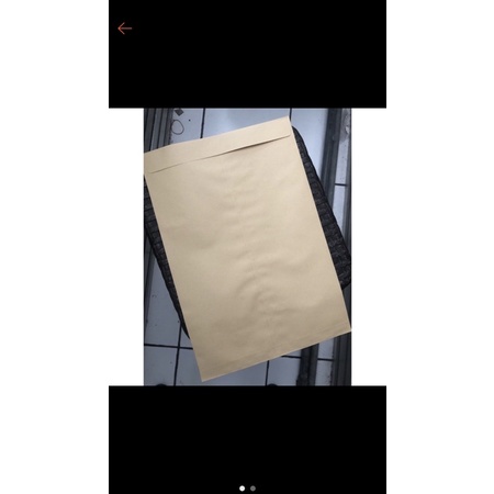 

Amplop cokelat polos ukuran folio / Merek Executive / Amplop cokelat / Kraft / Amplop polos / pcs