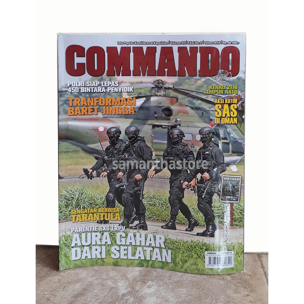 Majalah Commando Volume XII Edisi No. 2 Tahun 2016
