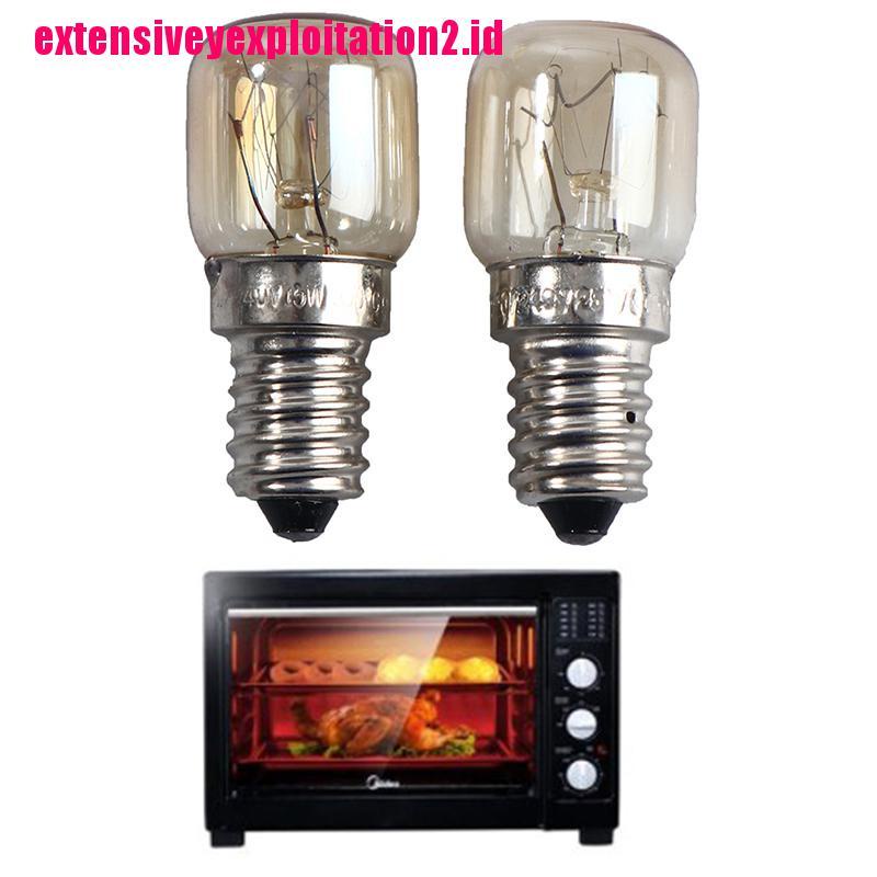 &lt; E2id &amp; &gt; E14s 220v Lampu Microwave Oven Tahan Panas