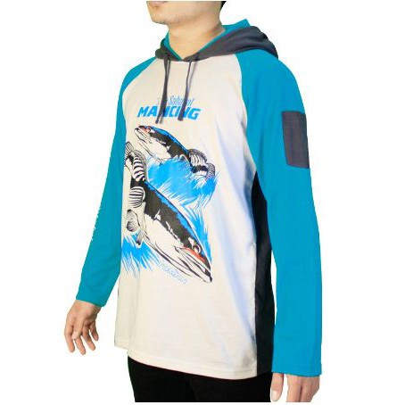 Kaos Mancing Hoodie SAHABAT MANCING TOMAN Katun | Baju Mancing | Baju Lengan Panjang