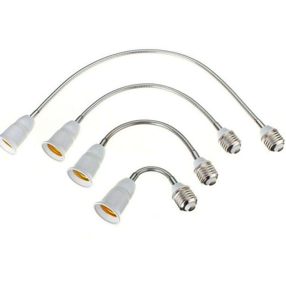 [Elegan] Adaptor Ekstensi Tahan Lama E27-E27 Elongation Holder Converters Aksesoris Lampu LED Soket Bohlam