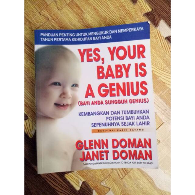 Yes, your baby is a genius / glenn doman buku