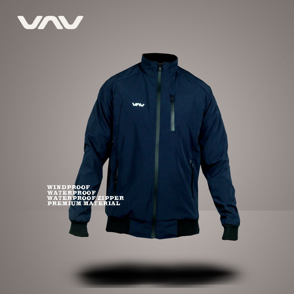 Jaket Motor Pria Anti Air dan Angin Model VNW3