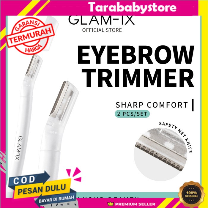 Glam Fix Eyebrow Trimmer Isi 2pcs | Glamfix ORIGINAL