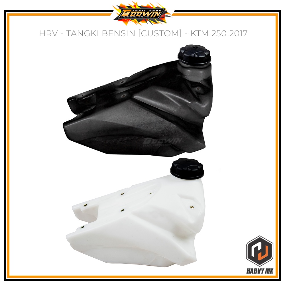 Tangki Tanki Tempat Bensin Custom Single Chasis HRV KXF 250 2019 PNP KLX 150 Bigfoot BF / Tangki KTM 250 2017 + Kran Bensin