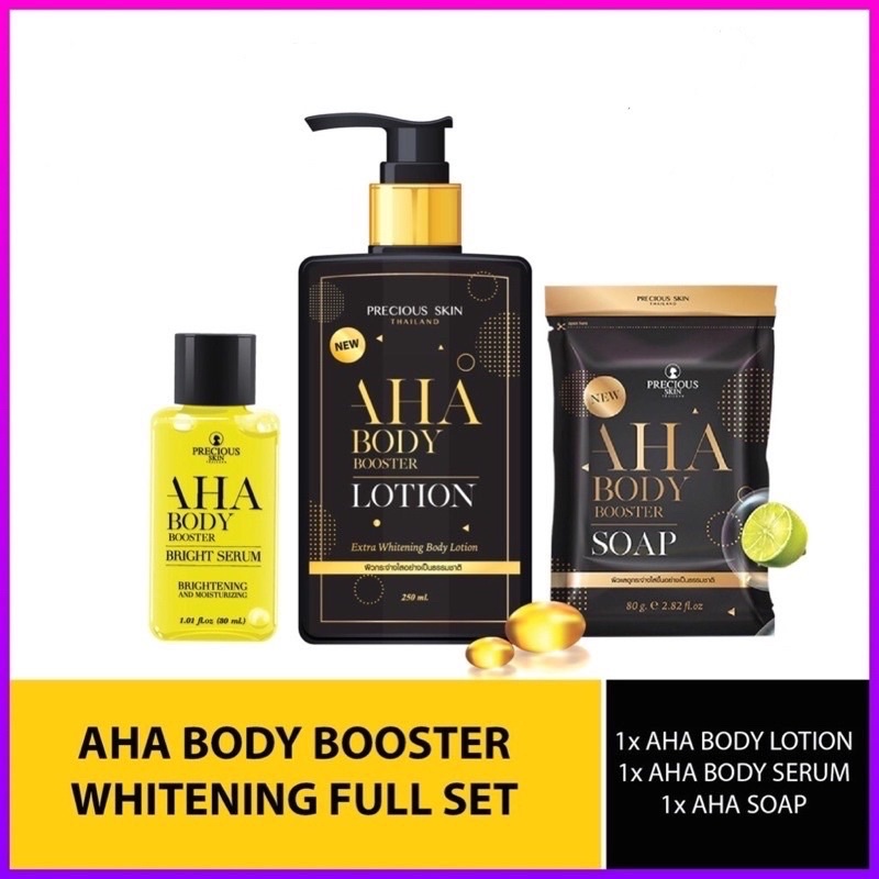 PAKET BODY CARE AHA PRECIOUS SKIN