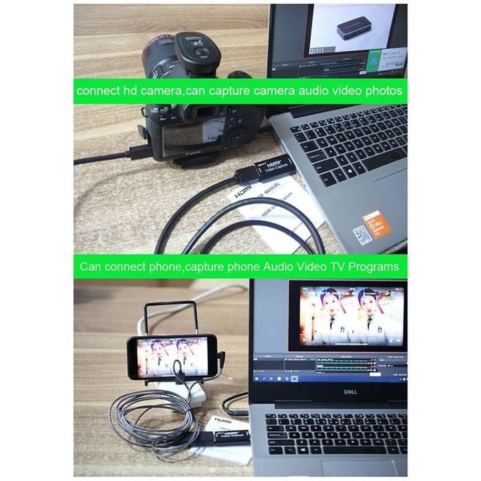 Video Capture HDTV  Loop USB3.0  Card PS4 Game Camera Recording Full HD 1080P Live Streaming with Loop