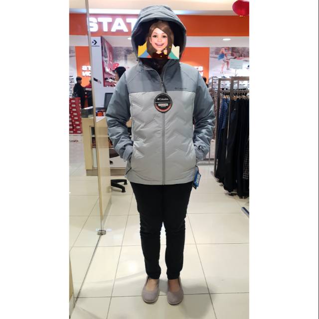 Jaket Winter Columbia Women's Grand Trek Down Hooded Original