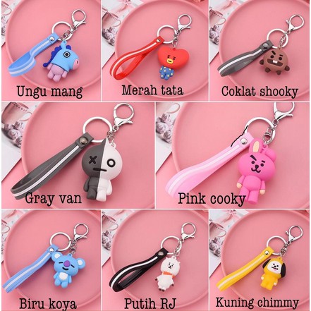 BBS GANTUNGAN KUNCI CUTE BONEKA KEYCHAIN CARTOON HIASAN GANTUNGAN KUNCI MURAH BATAM IMPORT