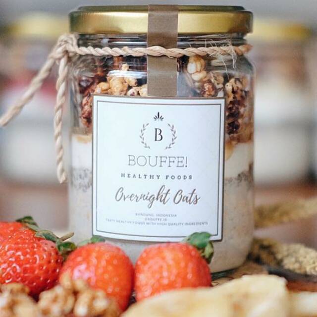 

Bouffe Overnight Oats - Mix Fruit