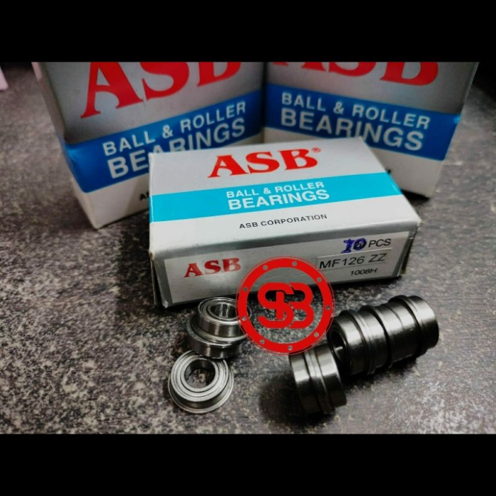 Bearing / Laker / Laher MF 126 ZZ / MF126ZZ ASB