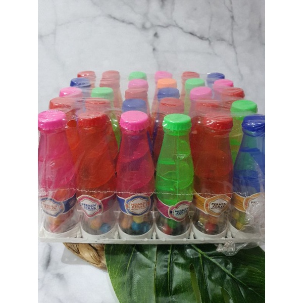 

Permen Cemilan Snack Botol Minum Buah Mainan Anak Murah (isi 30 pcs)