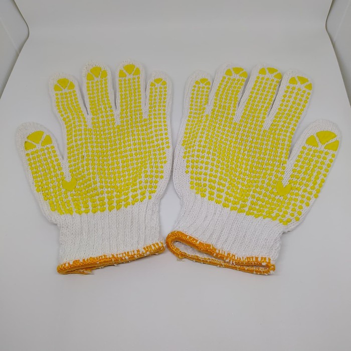 Sarung tangan Matahari bintik kuning Benang Working Gloves