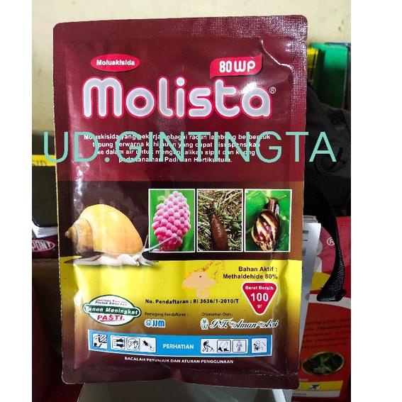 rul MOLISTA 80WP/100Gr/MOLUSKISIDA/METHALDEHIDE 80% Best Promo