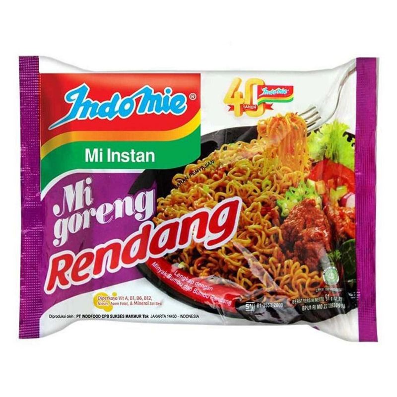 indomie goreng rendang