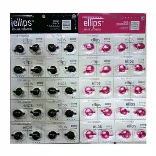 ⭐BAGUS⭐ ELLIPS HAIR VITAMIN RAMBUT 20pcs | Vitamin Rambut per Lembar