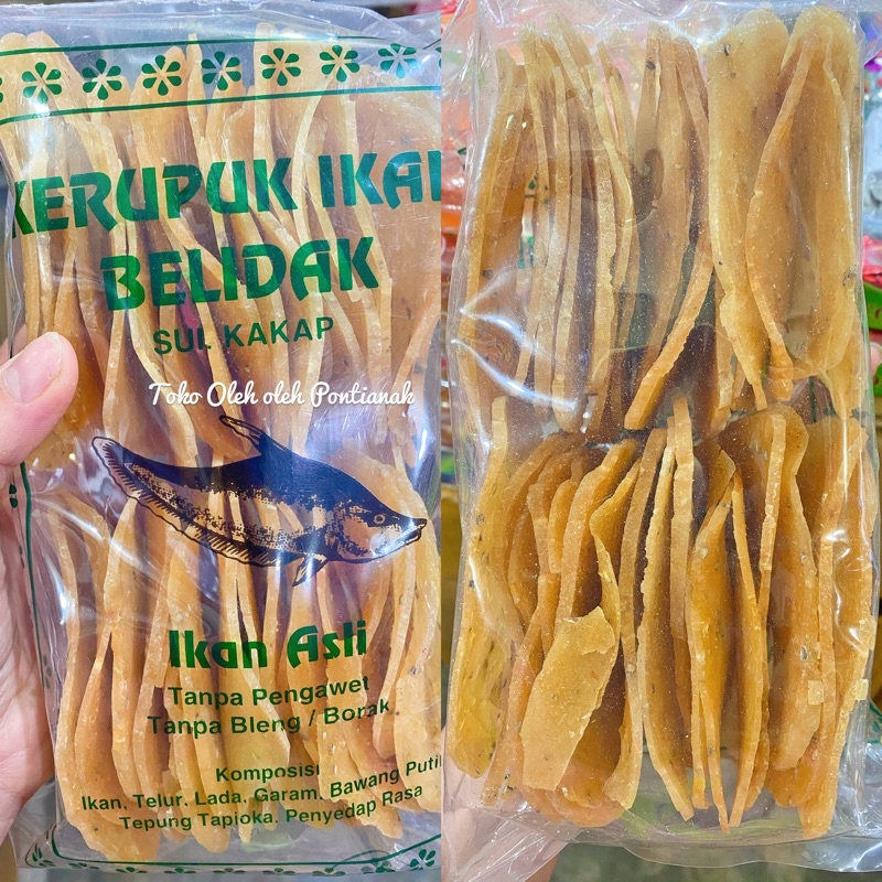 

KERUPUK IKAN BELIDAK SAHANG KHAS SUI KAKAP