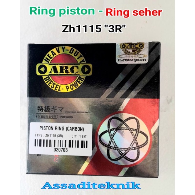 Ring piston mesin dongfeng zh1115/cf1115 3R