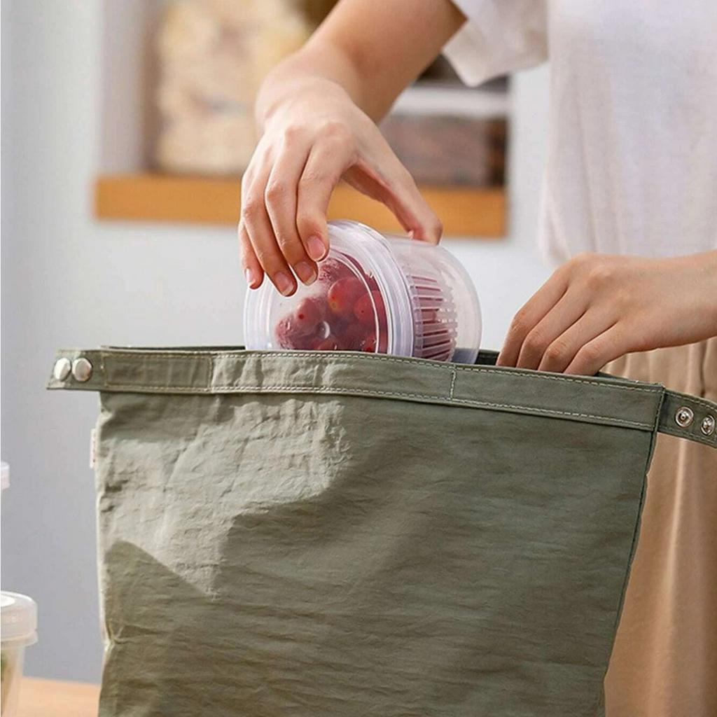 Negi Herbs Container with Strainer