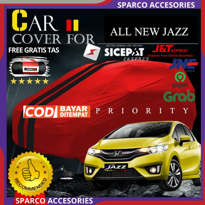 COVER MOBIL HONDA ALL NEW JAZZ RS SARUNG MOBIL HONDA JAZZ RS WATERPROOF ANTI AIR 1
