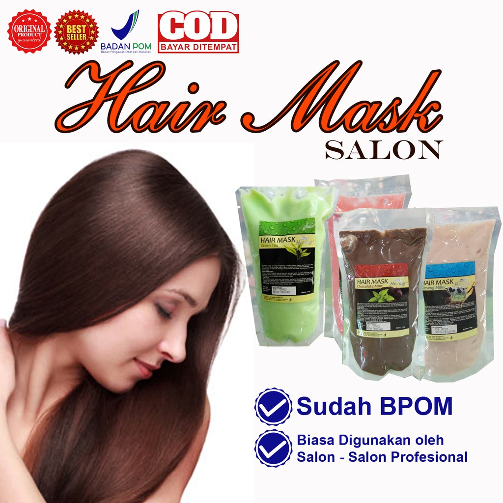 Termurah Bpom Hair Mask Creambath Masker Rambut Rontok Ketombe Salon Profesional Share Pack Shopee Indonesia