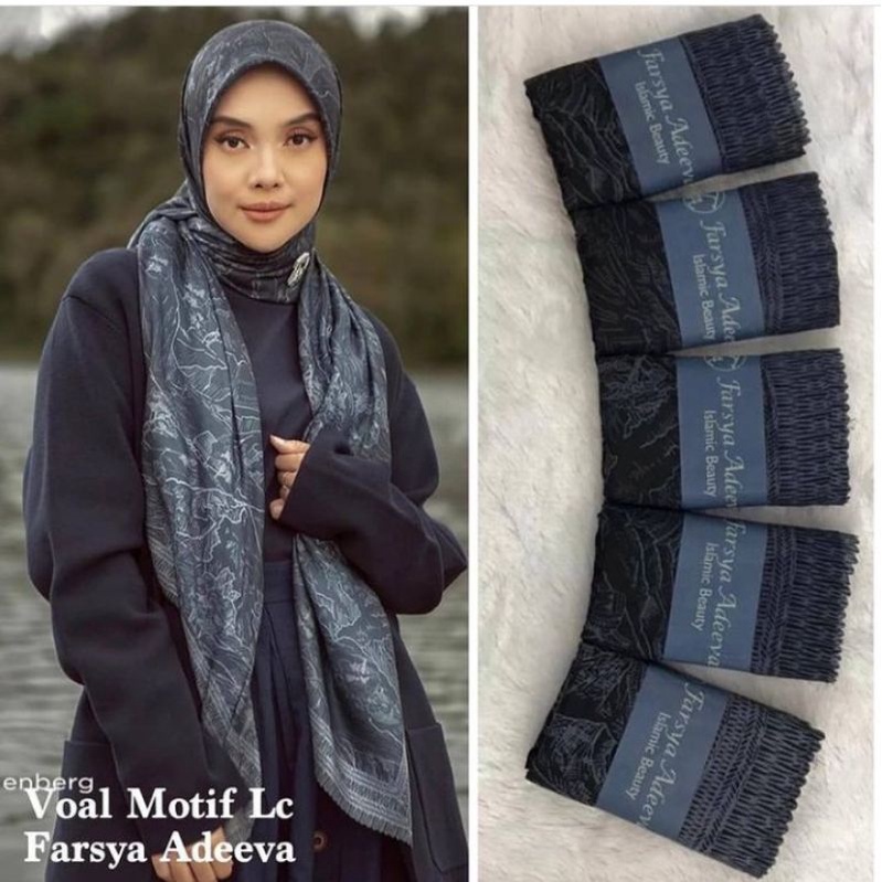 [SIAP KIRIM] HIJAB MOTIF FARSYA ADEEVA 03