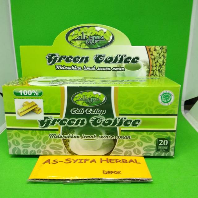 

Teh Celup Green Coffee Asli