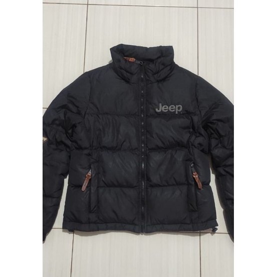 jaket bulu angsa jeep second original