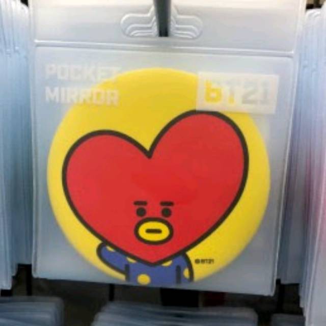 BTS BT21 Pocket Mirror Tata