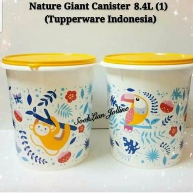 Toples | Giant Canister Tupperware (1), Wadah Besar Untuk Kerupuk