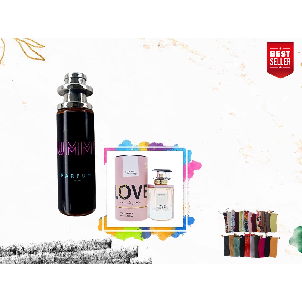 (BOTOL CATUR) PARFUM PREMIUM WANITA VICTORIA SCRETT BEST SELLER - PARFUM WANITA - 35ml - by SUMMIT P