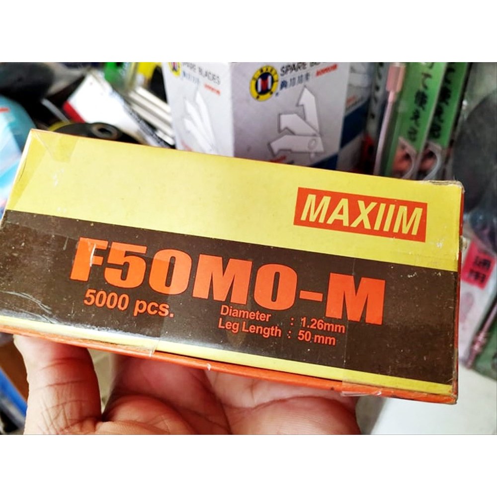 refill mesin air nailer F50 isi mesin paku tembak brad nail 50mm