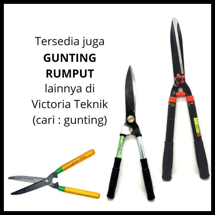 

GUNTING RUMPUT DAHAN BESI KOKOH KUAT TAJAM / GUNTING RUMPUT HAD21