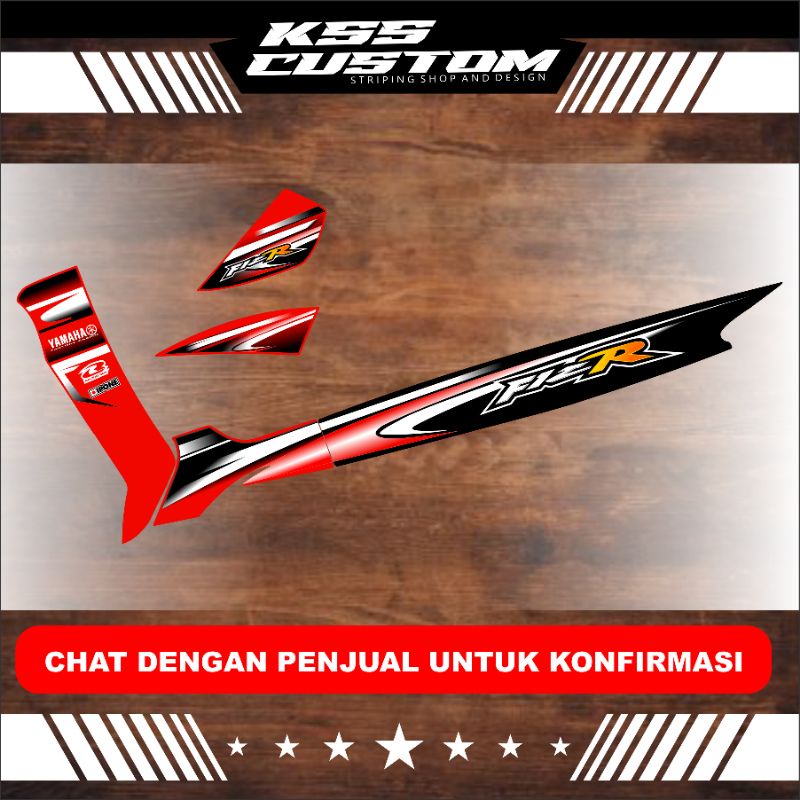 striping fiz r variasi custom terbaru - striping fiz r limited edition - striping fiz r road race - 