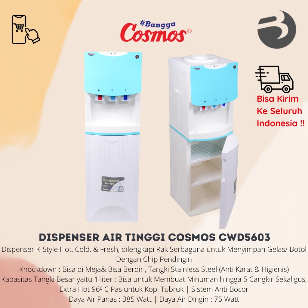 DISPENSER AIR TINGGI COSMOS CWD5603 / CWD 5603