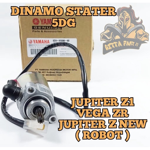 DINAMO STATER YAMAHA 5D9 KUALITAS ORIGINAL VEGA ZR JUPITER Z NEW ROBOT ASSY SET STARTER