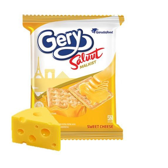 

Ready Stok Gery Saluut Malkist Sweet Cheese 18 gr x 20