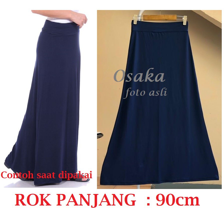 Rok Panjang maxi skirt Wanita All size