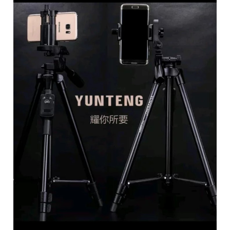 Yunteng VCT-5208 Tripod Bluetooth Smartphone HP Camera Digital Go Pro VCT 5208 Handphone VCT-5288