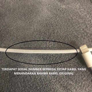 KABEL IPHONE SEGEL RESMI IBOX LIGHTNING TO USB CABLE 100%