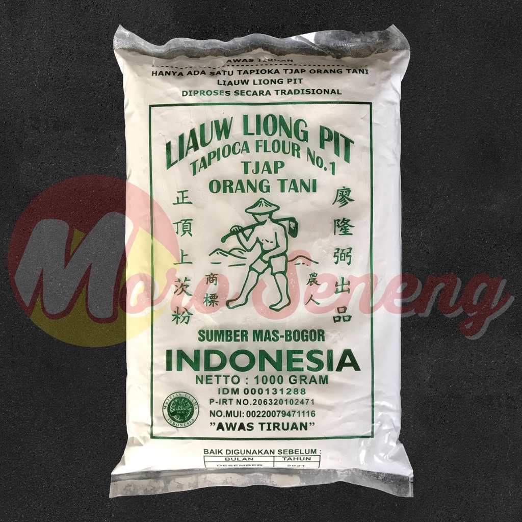 Tepung Tapioka / Aci / Kanji Cap Orang Tani (Liauw Liong Pit)