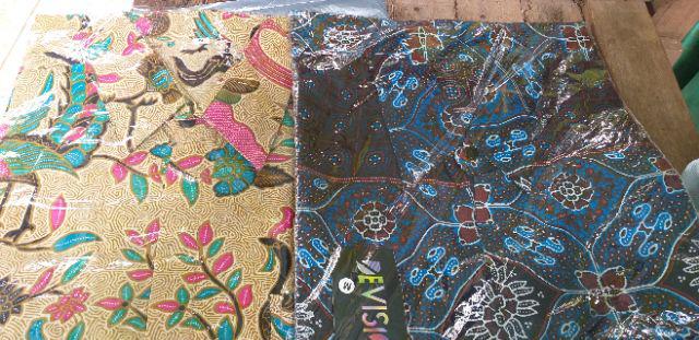 Batik Couple Notoarto Batik Ipnu-ippnu Kemeja Pria Sogan Lawasan Manuk Kembar Katun Cap Solo Baru