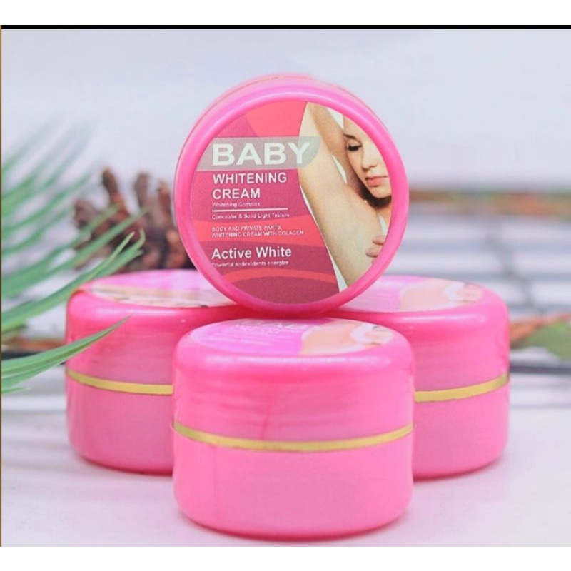 Pemutih Ketiak BABY WHITENING ( Cream Pemutih ketiak Shinkurim )